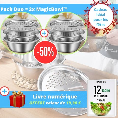 Saladier Magique tout-en-un | MagicBowl™